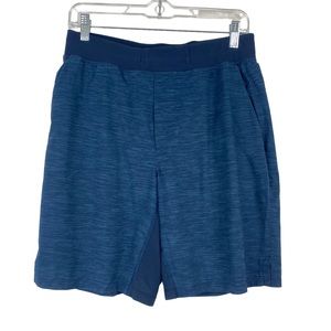 lululemon Sz M Men's Blue T.H.E. Shorts 7" Inseam